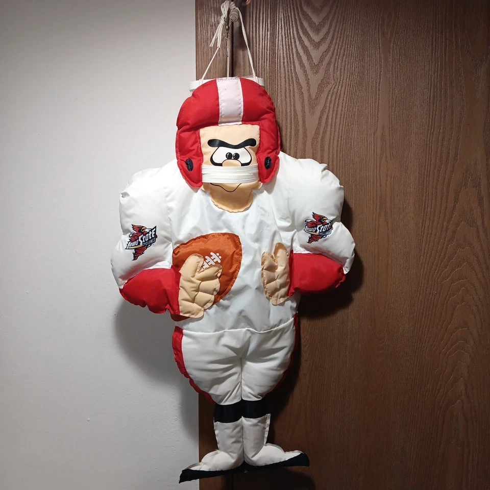 Vintage 1990's Wincraft ISU Football Cyclones Hanging Wind Sock 26". VERY NICE! - Image 2 of 4