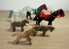 Playmobil Horses Animals Ponies & Foal Stables Farm Ranch Figures Vintage