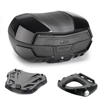 Givi V58NB2 Bauletto 58LT Schwarz + Piastra Yamaha MT-10 2024 2025