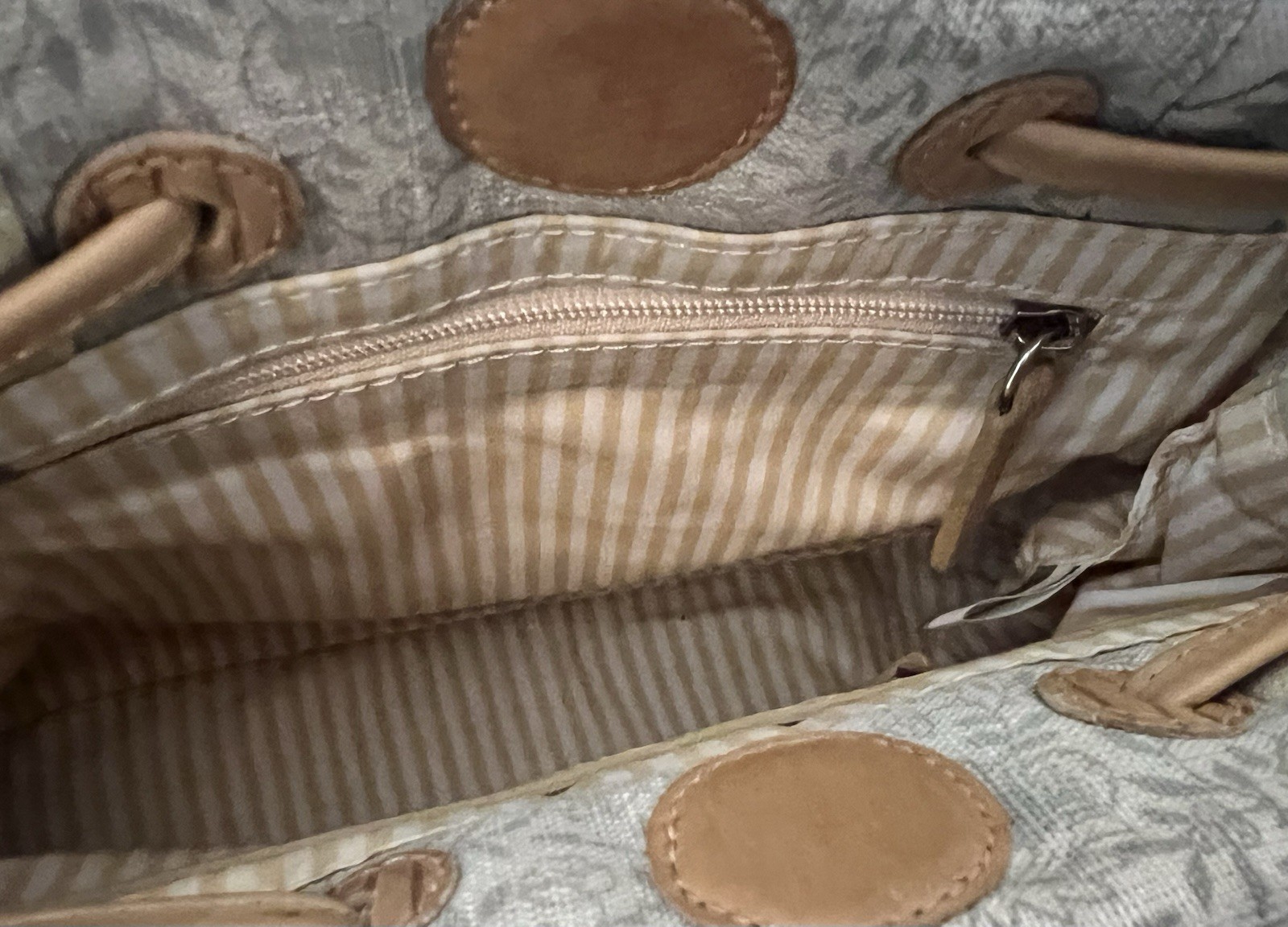 Radley Beige/Neutrals Patchwork Effect Bag Excell… - image 12