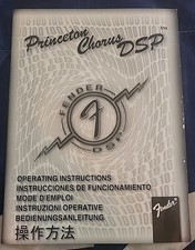 FENDER Princeton Chorus DSP OWNER'S MANUAL