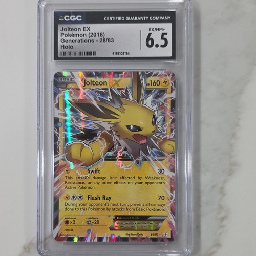 Jolteon-EX graded CGC 6.5 for sale on eBay