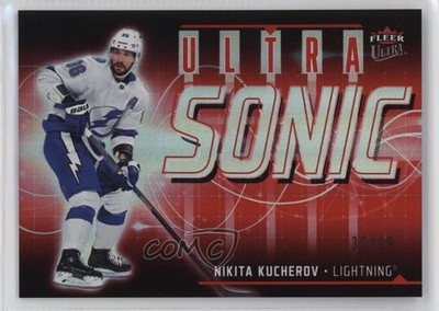 2024-25 Upper Deck Fleer Ultra Ultrasonic Red 30/99 Nikita Kucherov #SN-25 gc7