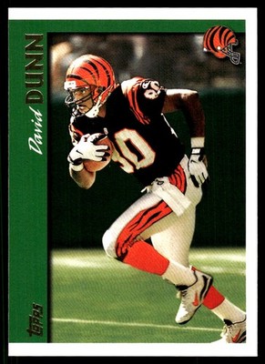 David Dunn 1997 Topps #151 Bengals NFL READ FREE SHIPPING AutographDen