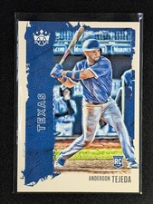 2021 Panini Diamond Kings Anderson Tejeda RC #154 Texas Rangers Rookie Card. rookie card picture