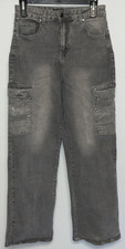 Between Us Cargo Jeans Women's 11 Gray