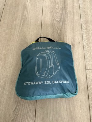 Eddie Bauer Stowaway Packable 20L Backpack Hike Day Pack Camp