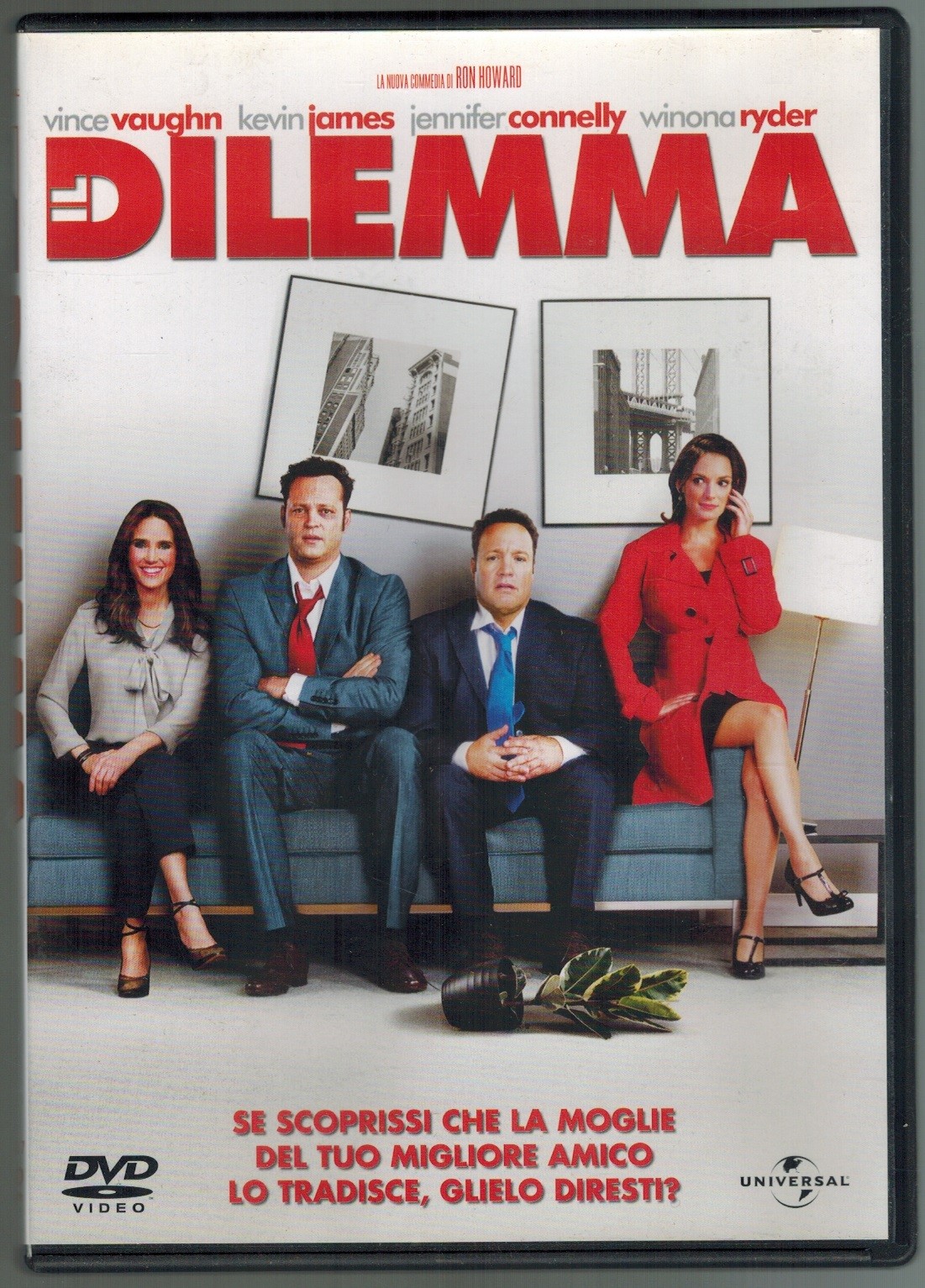 Il Dilemma DVD PAL 2 Vince Vaughn Kevin James Ron Howard