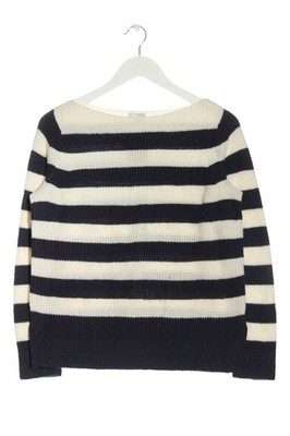GAP Strickpullover Damen Pullover Gr. DE 38 blau-weiß Casual-Look