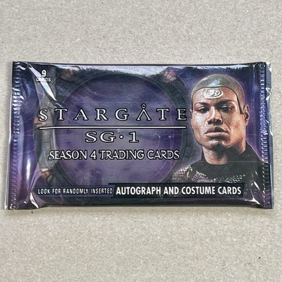 Stargate SG-1 Season 4 (2002) Trading Cards Booster Rittenhouse - Autogramm?