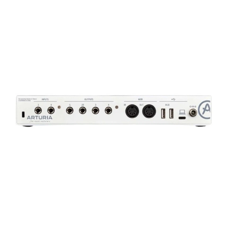 Arturia MiniFuse 4 USB Type C 4 x 4 Audio Interface White - Image 3 of 4