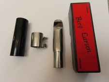 VINTAGE BERG LARSEN METALLO SASSOFONO TENORE BOCCAGLIO 105/2 M + scatola, lega, tappo