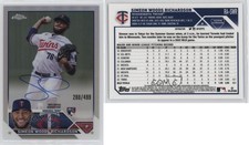 2023 Topps Chrome Rookie Refractor /499 Simeon Woods Richardson #RA-SWR Auto RC