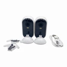 ARLO ESSENTIAL SECURITY CAMERA 2K OUTDOOR-INDOOR 2ND GEN WIRELESS 2 CAMERA