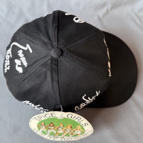 Mint w TAG! Spice Girls Vintage 1997 Embroider Hat Ginger Baby Sporty Scary Posh - Picture 12 of 13