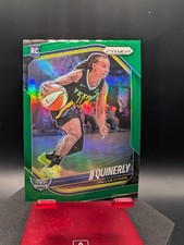 2025 Panini Prizm WNBA #95 - Green Prizms - JJ Quinerly Rookie Dallas Wings