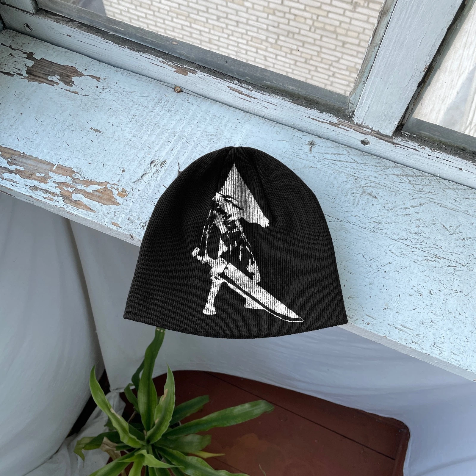 Executioner Beanie Hat Dark Fantasy Gothic Streetwear