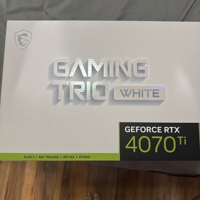MSI 4070 Ti Gaming Trio White 12GB