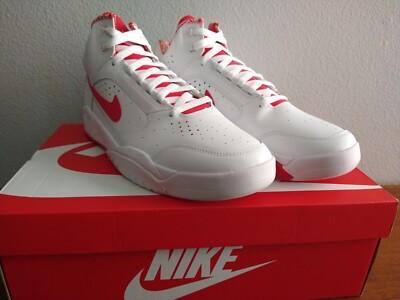 Size 11 - Nike Air Flight Lite Mid White University Red DJ2518-101