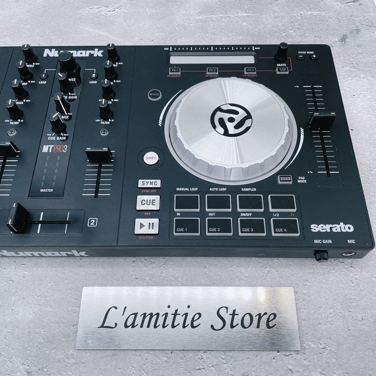 Numark MIXTRACK PRO 3 DJ Controller Mixer Audio Equipment Numark MIXTRACK PRO 3 DJ Controller Mixer Audio Equipment