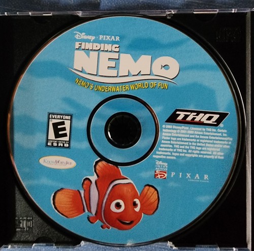 Finding Nemo: Underwater World of Fun (Jewel Case) (PC & Mac) - VERY GOOD - Picture 3 of 4
