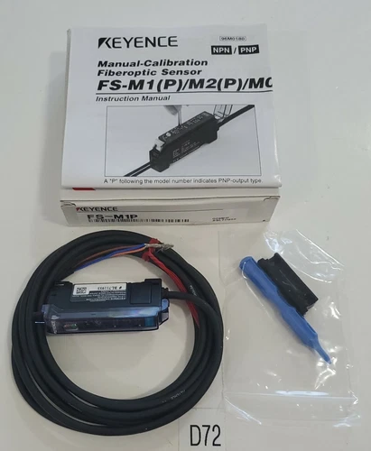 1PC New Keyence FS-M1P Fiber Optic Sensor FSM1P In Box Free Shipping - Picture 2 of 2