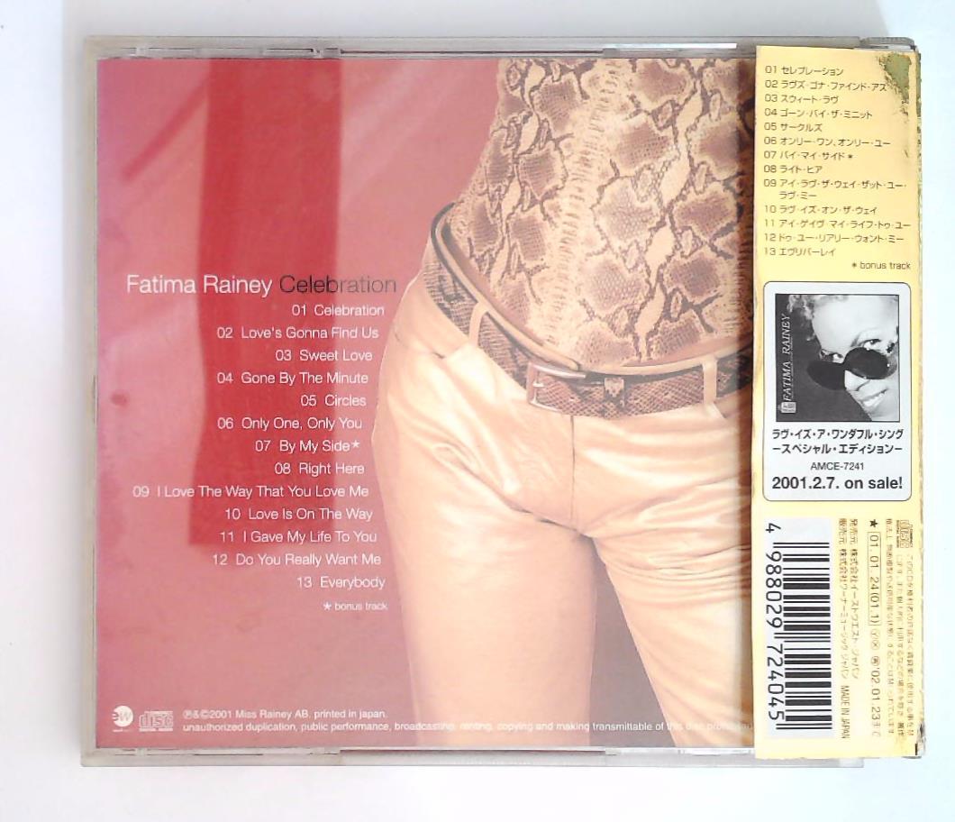 Fatima Rainey – Celebration AMCE-7240 JAPAN CD OBI | eBay