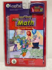 Leap Frog LeapPad Pre Math Tad Goes Shopping Leap Start Pre-K Age 5 New sealed