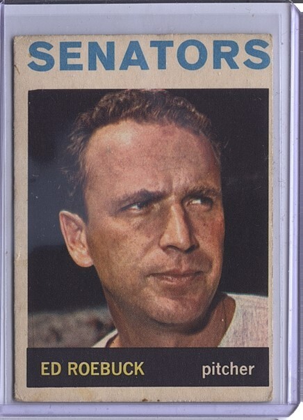 1964 Topps Venezuelan Venezuela #187 Ed Roebuck Senator