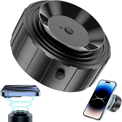 Electric Vacuum Magnetic Suction Phone Mount 360°Rotation Car Cell Phone