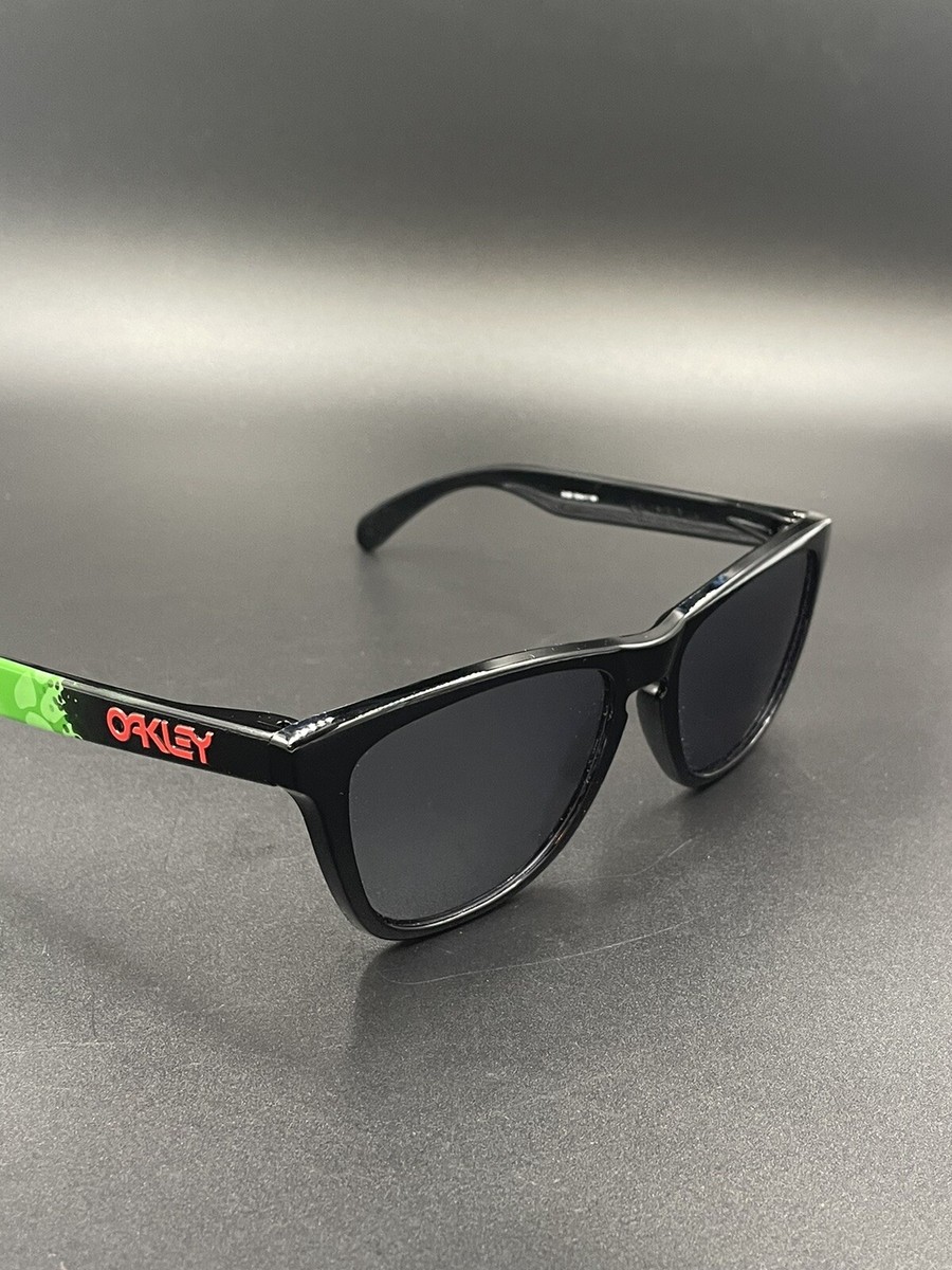 Oakley Jupiter Camo Frogskin Polished Black w/ Black Iridium