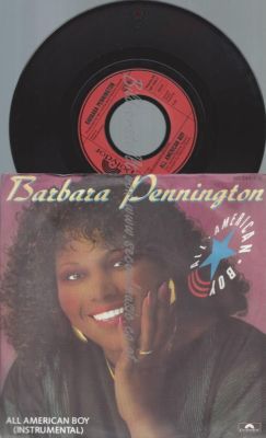 7''  Barbara Pennington  All American Boy