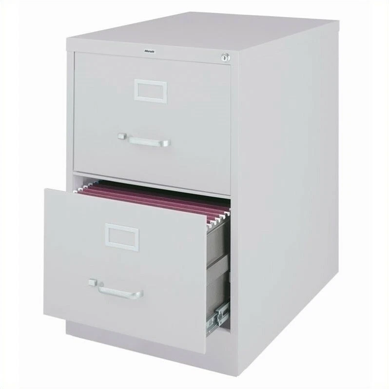 Hirsh 26.5 in Deep Metal 2 Drawer Legal Width Vertical File