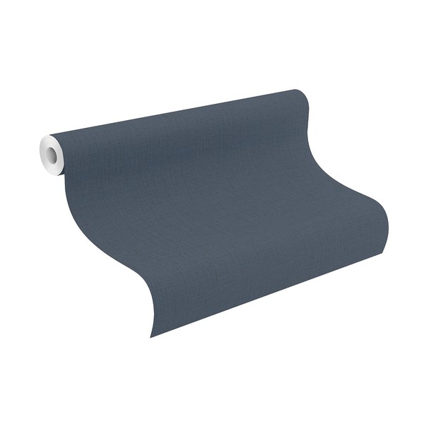 Rasch Tapete Vanity Fair 524642 Blau Dunkelblau Uni Vliestapete Vlies-image