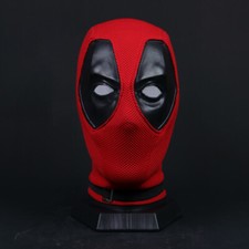 Cosplay High Quality Deadpool Full Face Mask Perspective Breathable Knit Hood