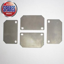 Classic MG MGC Set of Brake Pad Anti Squeal Shims Metal (x4) 27H2953