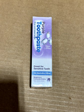 Purple Toothpaste, Great for Sensitive Teeth, 30s Neutralize Yellow, 60 ml