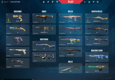 Valorant Acc, Platin 1, 280  an Skins