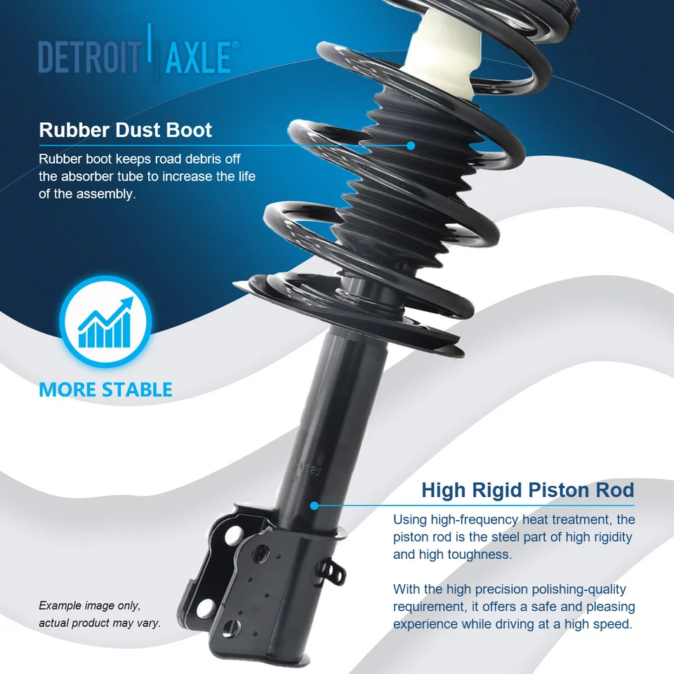 12pc Complete Front Struts Lower Control Arms Sway Bar Kit for Dodge Neon SX 2.0 - Изображение 4 из 4