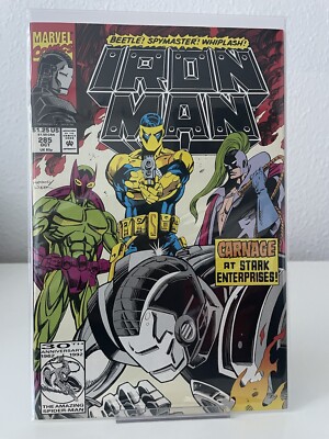 Iron Man #285 Marvel US Comic Heft Top Zustand bagged and Boarded