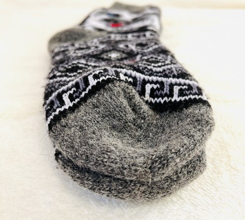 Sheepskin Sheep Wool 100%. Winter Socks. Warming Knitted. Ukraine made. Men. - Picture 4 of 6