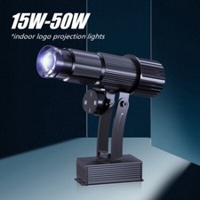 15W-50W Indoor Logo Gobo Projector Lamp with Customizable Patterns Cafe Ballroom