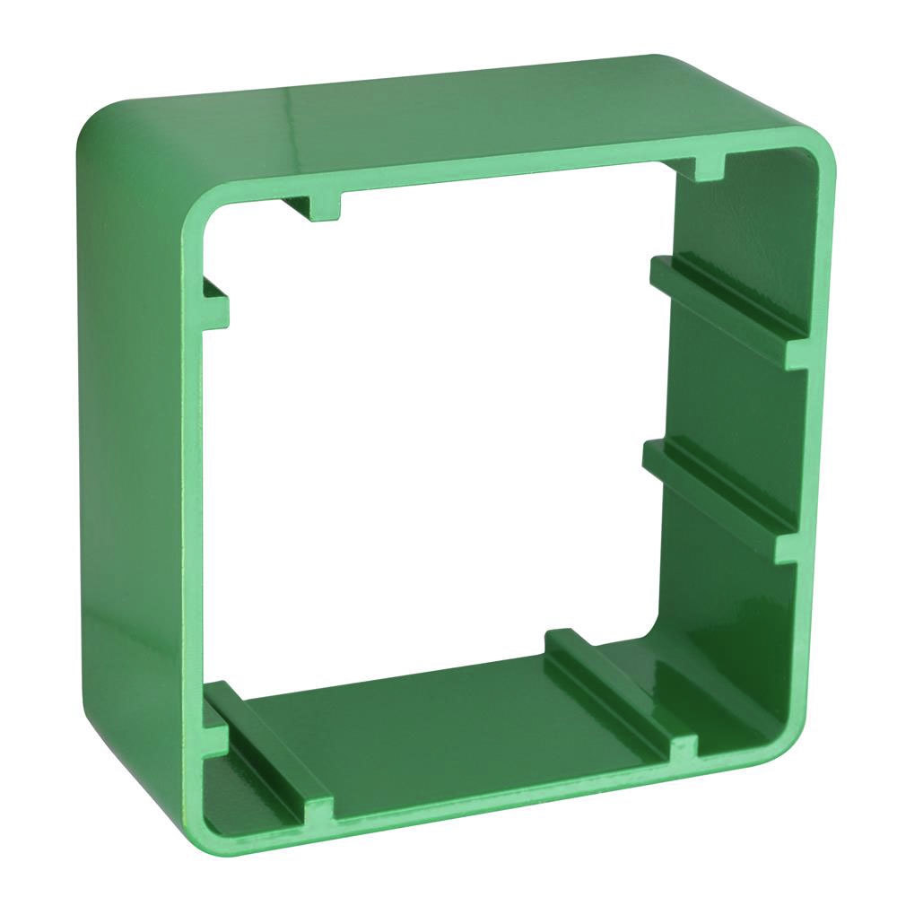 Asec SMB 0610-5 Surface Box Green (AS8003)