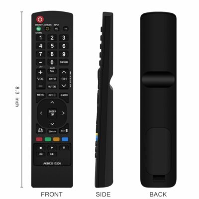 Telecomando Ricambio Per TV LG | Modelli 42LE4500, 47LE5310, 42LE5310, 55LE5310 | Sostituisce AKB72914209, AKB74115502 - 5