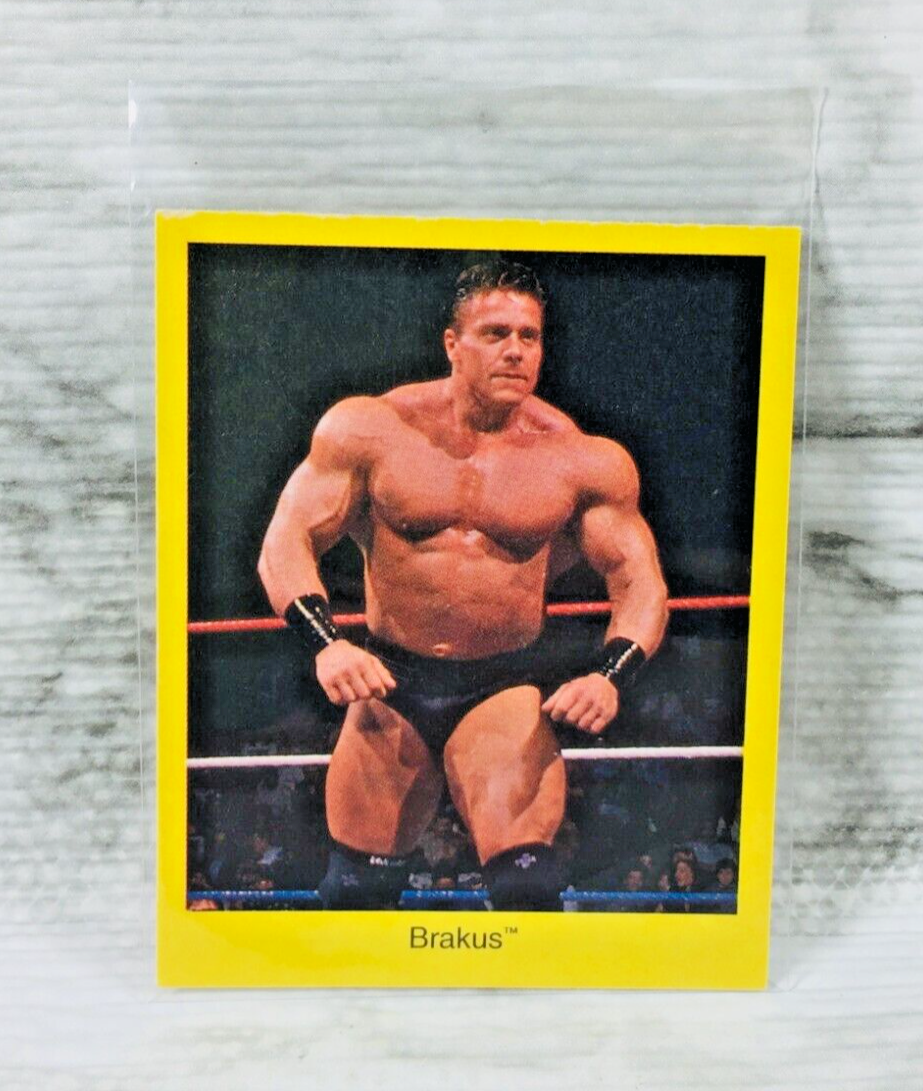 1997 WWF CARDINAL TRIVIA GAME SERIES - BRAKUS (RC) ROOKIE MINI