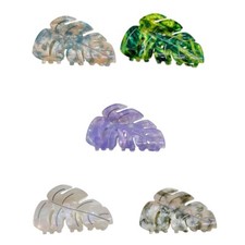 Easy Simple Hair Clip Hair Claw Clip Hair Catch Foliage Barrettes for Girl