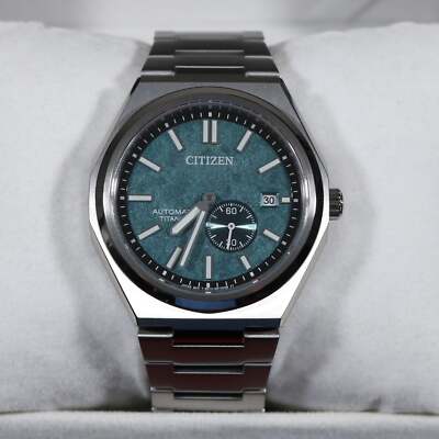 titanotao Citizen Super Titanium green Dial Men's Automatic Watch NJ0180-80X