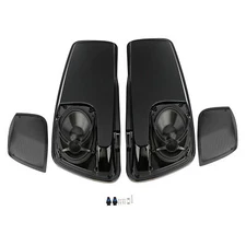 Hard Saddlebag Lids 5"X7" Speakers Fit For Harley Touring Road Glide 2014-2023