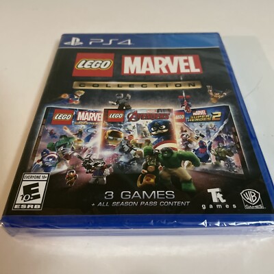 LEGO Marvel Collection PlayStation 4 Brand New PS4 - Fast Free Shipping