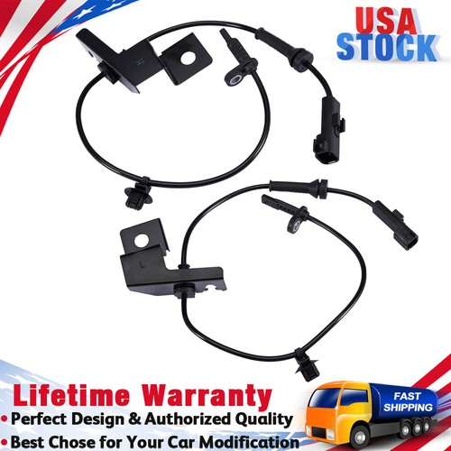2-Pieces ABS Wheel Speed Sensor Front Left & Right for (2013-2019) Ford Fusion - Foto 1 di 9